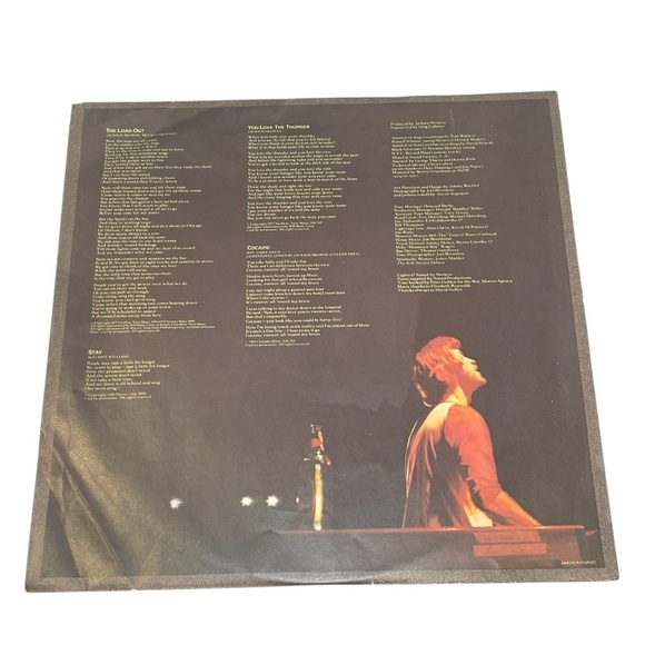 Jackson Browne Running On Empty Vinyl - Picture 5 of 7